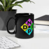NPDS Diamond Logo Black Glossy Mug