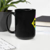 NPDS Diamond Logo Black Glossy Mug - Image 3
