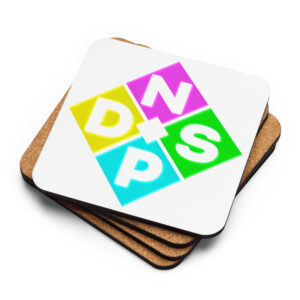 NPDS Cork-back coaster
