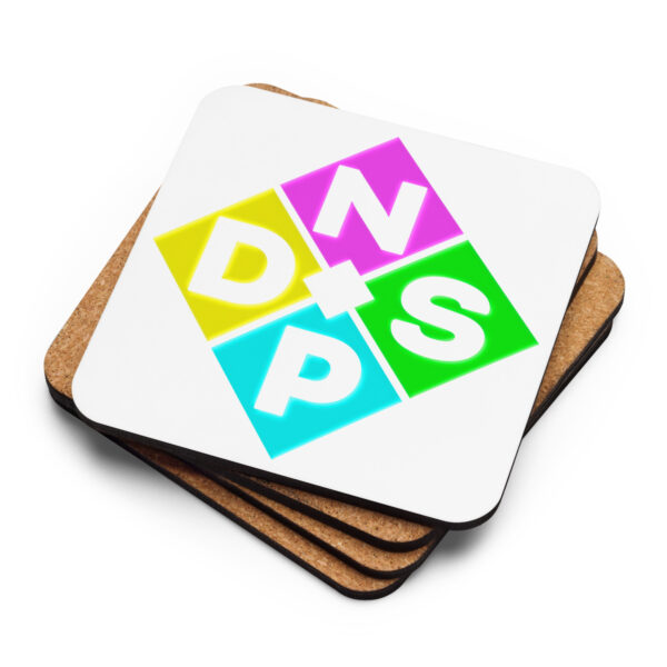 NPDS Cork-back coaster