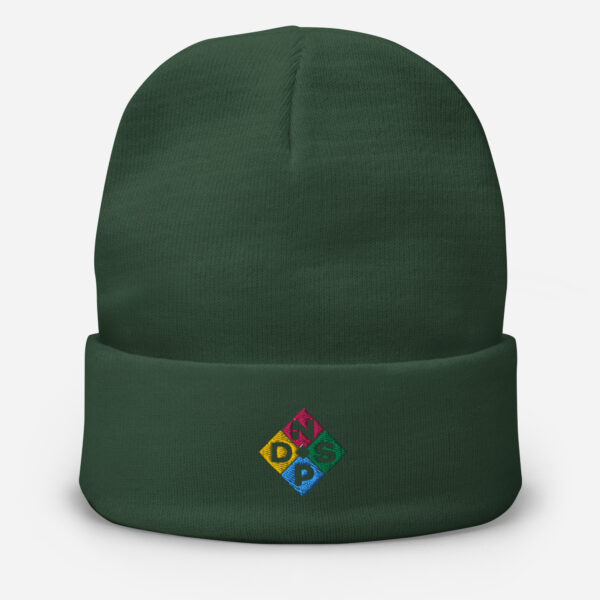 NPDS Diamond Logo Embroidered Beanie - Image 3