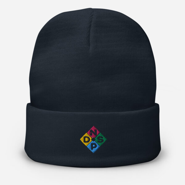 NPDS Diamond Logo Embroidered Beanie - Image 2