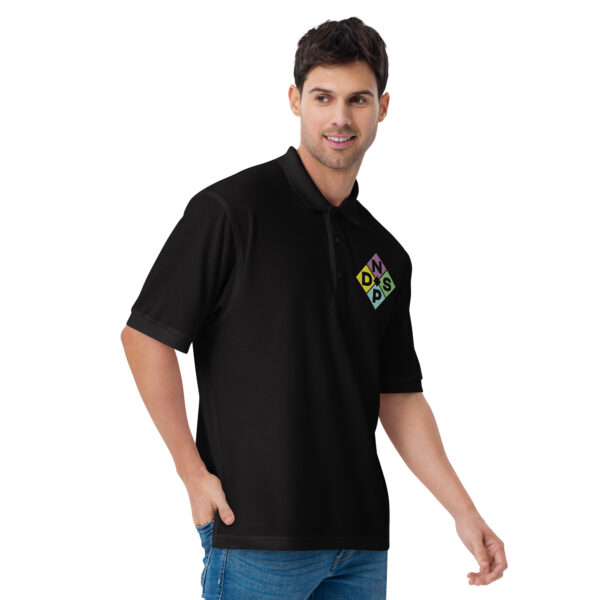 NPDS Diamond Logo Men's Premium Polo - Image 7