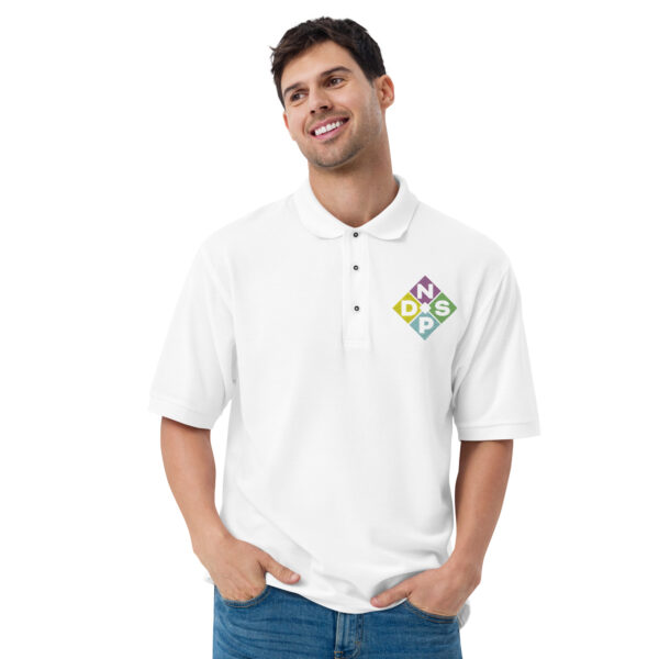 NPDS Diamond Logo Men's Premium Polo - Image 9