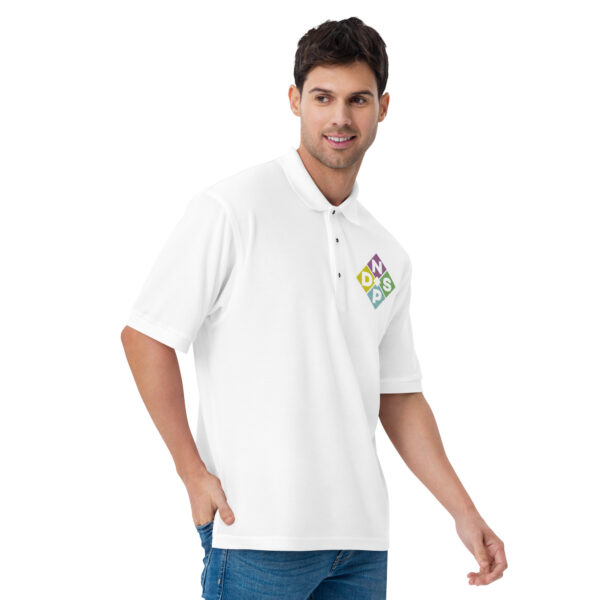 NPDS Diamond Logo Men's Premium Polo - Image 11