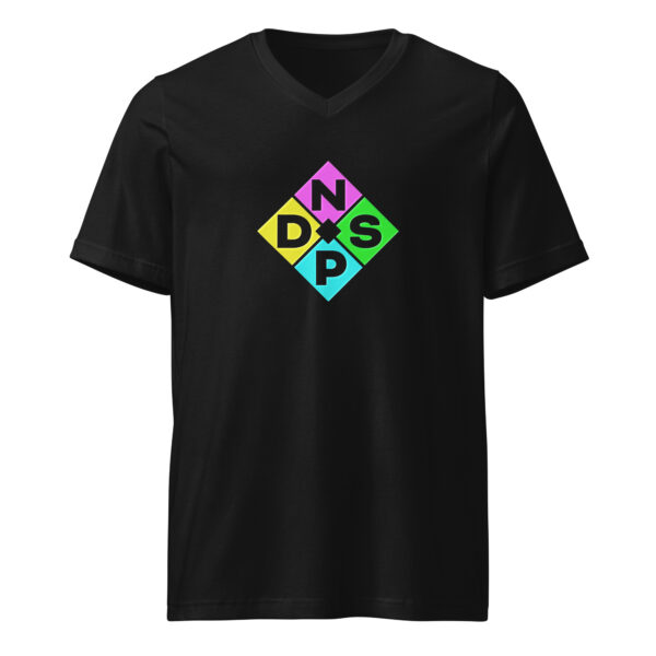 NPDS Diamond Logo Women's Short Sleeve V-Neck T-Shirt - Image 3