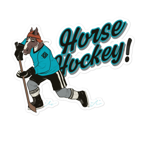 Horse Hockey! sticker - Image 7